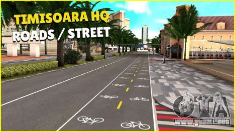 TIMISOARA HQ ROADS 2024 por Stringer para GTA San Andreas