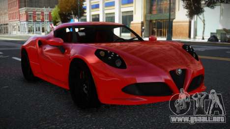 Alfa Romeo 4C WDF para GTA 4