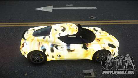 Alfa Romeo 4C MJR S8 para GTA 4