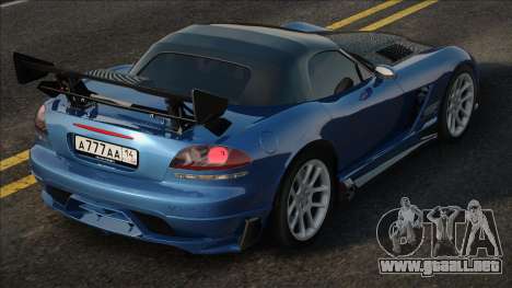 Dodge Viper SRT10 [Blue] para GTA San Andreas