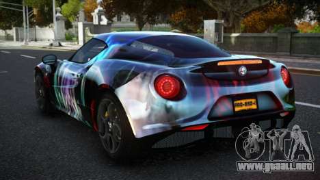 Alfa Romeo 4C MJR S14 para GTA 4