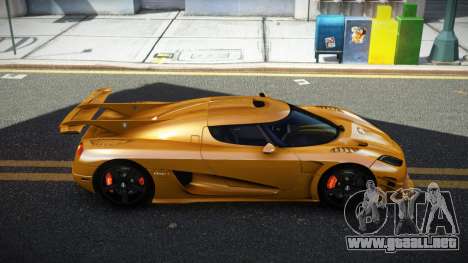 Koenigsegg Agera One RBF para GTA 4