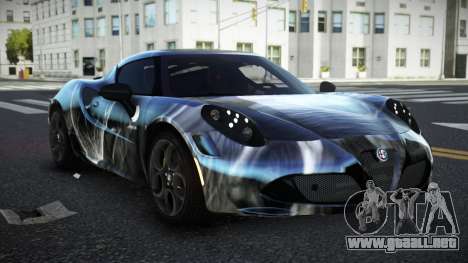 Alfa Romeo 4C MJR S9 para GTA 4