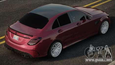 Mercedes-Benz C63 Edza para GTA San Andreas