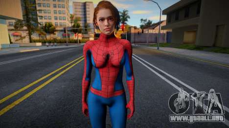 Spider Jill Valentine Sin mascara de RESIDENT EV para GTA San Andreas