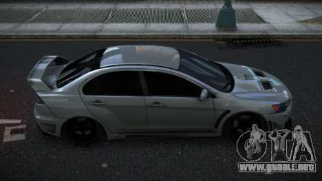 Mitsubishi Lancer Evo X RH para GTA 4