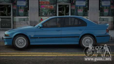 BMW E39 Blue para GTA San Andreas