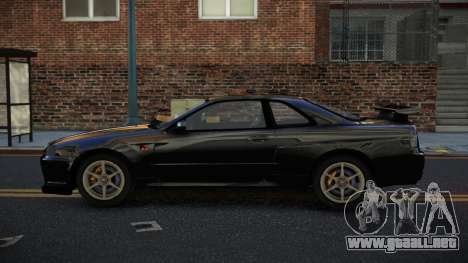 Nissan Skyline R34 KVN para GTA 4