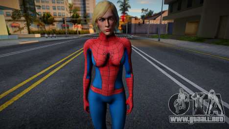 Spider Alice Abernathy Herida Sin mascara de RES para GTA San Andreas