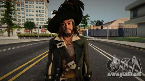 Barbossa - Pirates Oc para GTA San Andreas