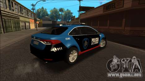 Toyota Corolla Policia Caba para GTA San Andreas