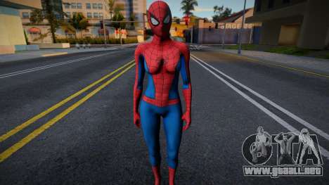 Spider Jill Valentine Con mascara de RESIDENT EV para GTA San Andreas