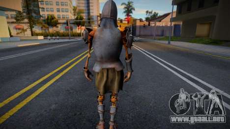 Esqueleto Con Armadura Evil Dead 3 The Game CON para GTA San Andreas