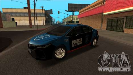 Toyota Corolla Policia Caba para GTA San Andreas