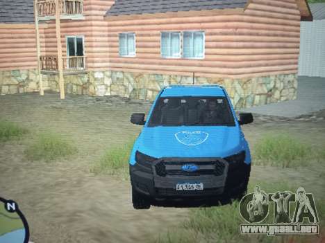 Ford Ranger policia CABA para GTA San Andreas