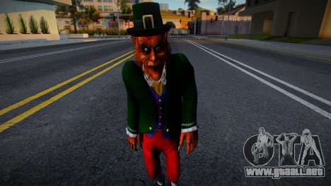 Leprechaun o El duende maldito de la pelicula de para GTA San Andreas