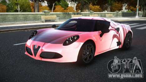 Alfa Romeo 4C MJR S4 para GTA 4