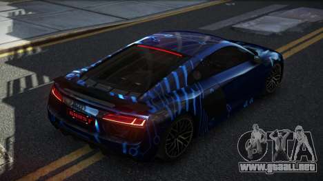 Audi R8 GB-D S6 para GTA 4