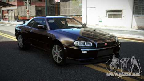 Nissan Skyline R34 GT-R XD-L para GTA 4