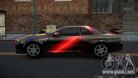 Nissan Skyline R34 GT-R XD-L S11 para GTA 4