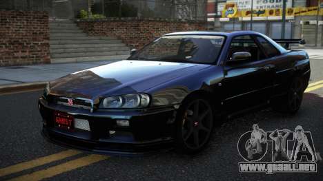 Nissan Skyline R34 CB para GTA 4