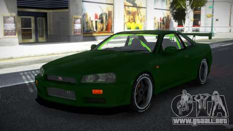 Nissan Skyline R34 IGD para GTA 4