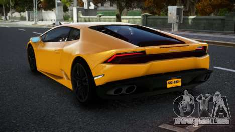 Lamborghini Huracan VE para GTA 4