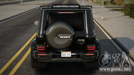 Mercedes-Benz G63 AMG Brabus Black para GTA San Andreas