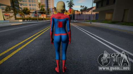 Spider Alice Abernathy Herida Sin mascara de RES para GTA San Andreas