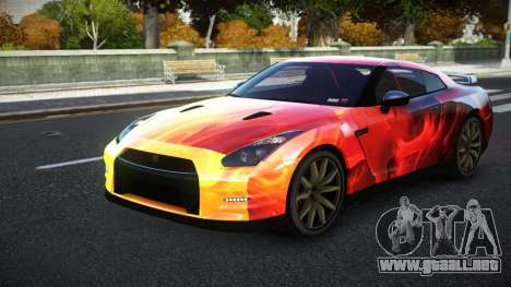 Nissan GT-R DTK S6 para GTA 4