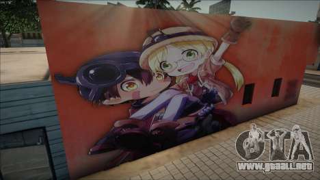 Mural Reg And Riko para GTA San Andreas