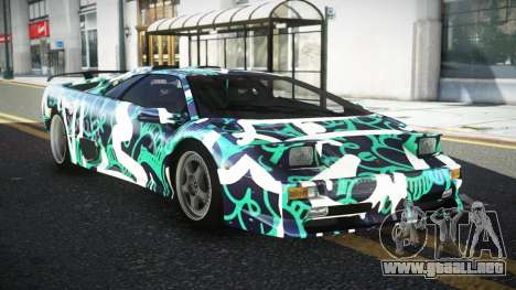 Lamborghini Diablo DGR S9 para GTA 4