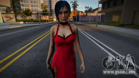 Resident Evil Remake Ada Wong para GTA San Andreas