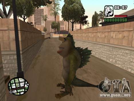 Missing Link Monsters vs Aliens para GTA San Andreas