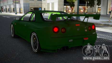 Nissan Skyline R34 IGD para GTA 4