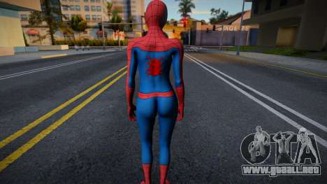 Spider Jill Valentine Con mascara de RESIDENT EV para GTA San Andreas