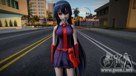 Akame Akame Ga Kill para GTA San Andreas