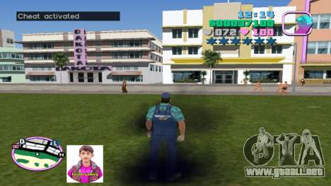 Cambiar de piel o de ropa para GTA Vice City