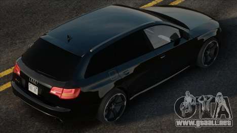 Audi A6 (C6) Blek para GTA San Andreas