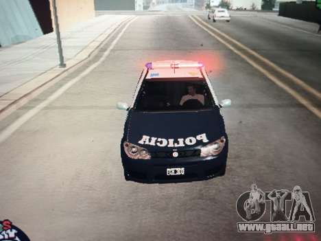 Fiat Siena 1.4 Fire Policia Federal para GTA San Andreas