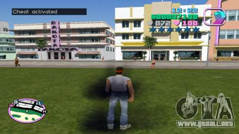 Cambiar de piel o de ropa para GTA Vice City