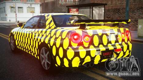 Nissan Skyline R34 GT-R XD-L S13 para GTA 4