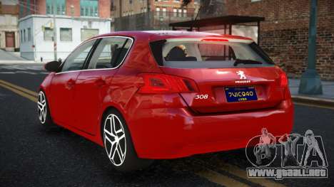 Peugeot 308 15th para GTA 4