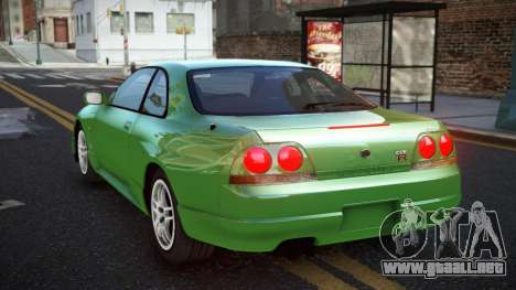 1995 Nissan Skyline R33 V1.1 para GTA 4