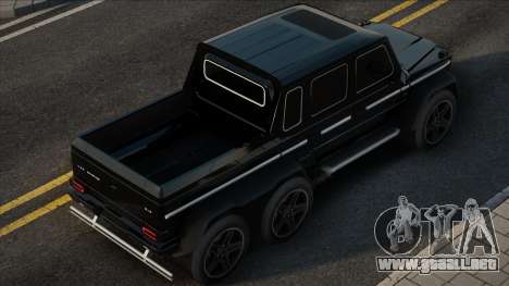 Mercedes-Benz G63 Pickup [6x6] para GTA San Andreas