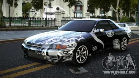 Nissan Skyline R32 MT S12 para GTA 4