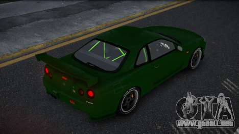 Nissan Skyline R34 IGD para GTA 4