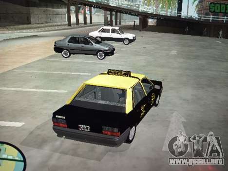 Renault 9 Taxi para GTA San Andreas