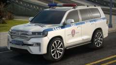 Toyota Land Cruiser - Vietnam Traffic Police Car para GTA San Andreas