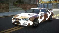 Nissan Skyline R34 GT-R XD-L S4 para GTA 4